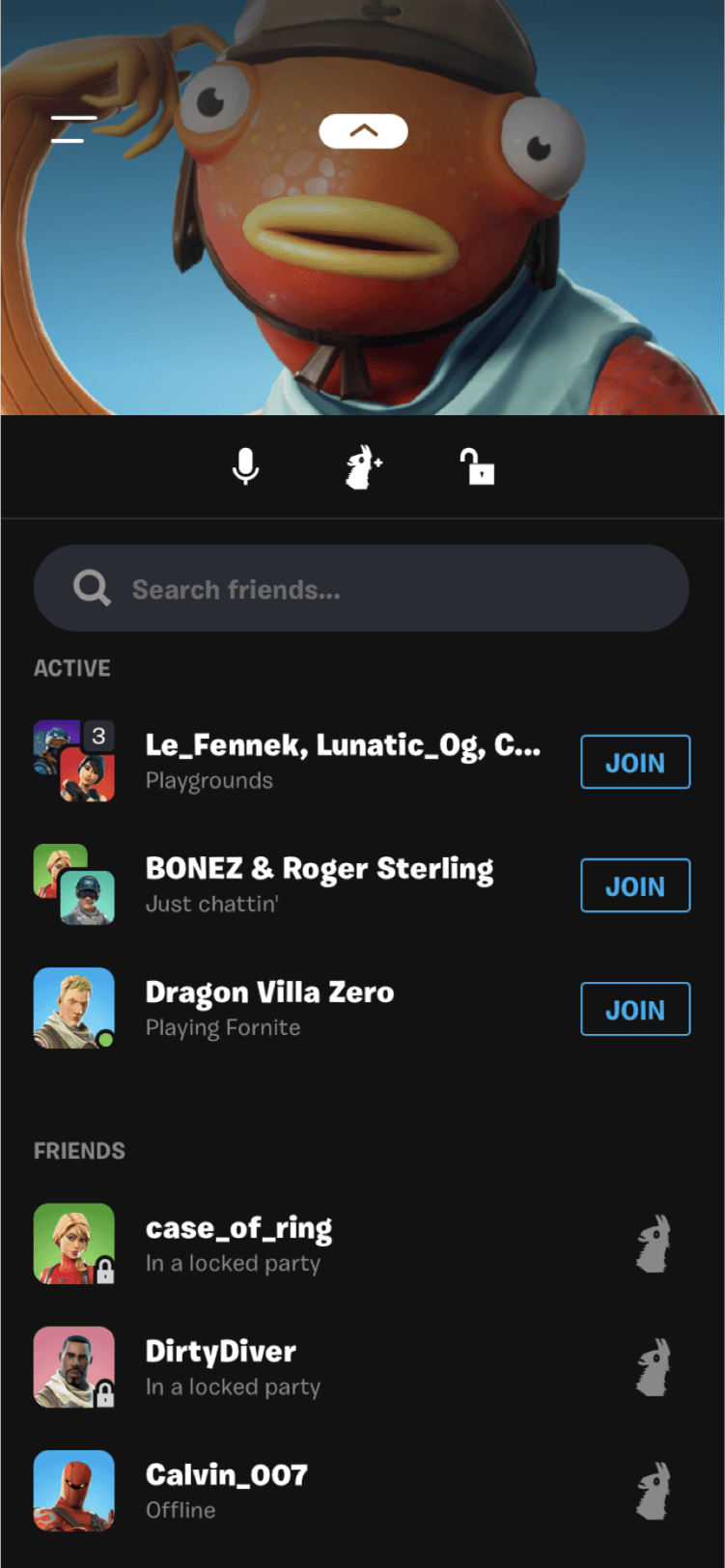Fortnite - Party Hub